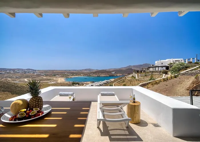 Nefeli & Mykonos Semesterbostad Ftelia (Mykonos)