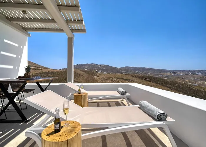 別荘 Nefeli & Mykonos Ftelia (Mykonos)